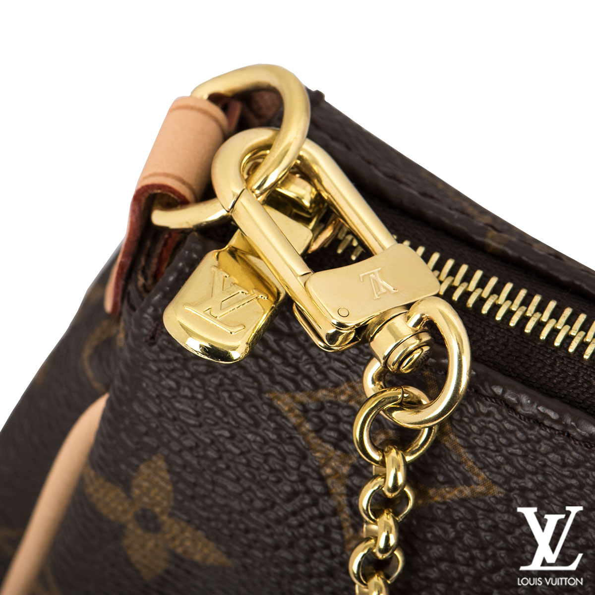 Louis Vuitton Monogram Eva Clutch Bag | Rich Diamonds